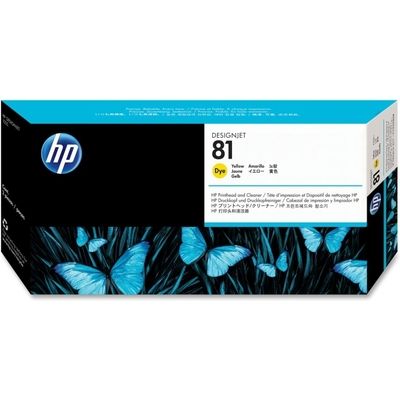 HP 81 (C4953A) Printkop Geel