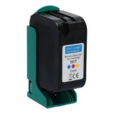 Huismerk HP 17 (C6625A) Inktcartridge 3-kleuren
