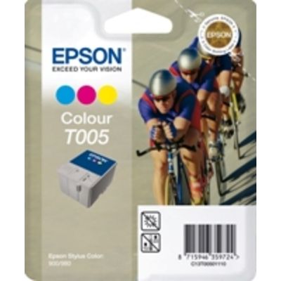 Epson T005 (C13T005011) Inktcartridge 3-kleuren
