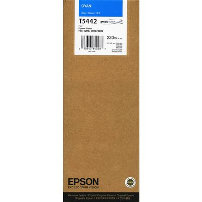 Epson T544 (C13T544200) Inktcartridge Cyaan