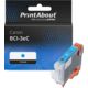 Huismerk Canon BCI-3eC Inktcartridge Cyaan