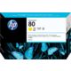 HP 80 (C4848A) Inktcartridge Geel