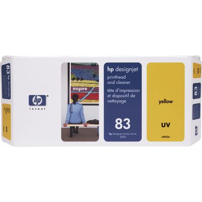 HP 83 (C4963A) Printkop Geel