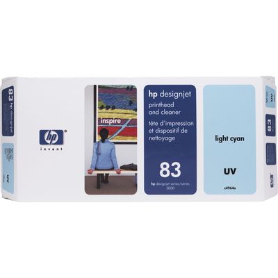 HP 83 (C4964A) Printkop Licht-cyaan