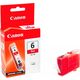 Canon BCI-6R Inktcartridge Rood