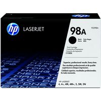 HP 98A (92298A) Toner Zwart