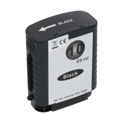 Huismerk HP 10 (C4844A) Inktcartridge Zwart