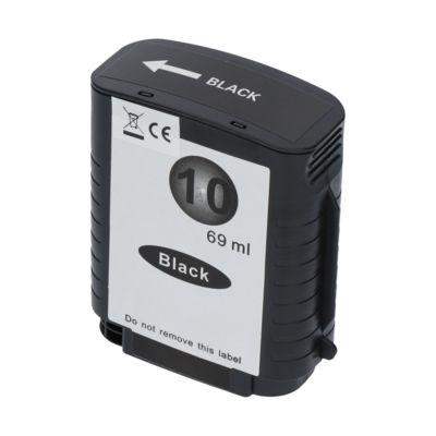 Huismerk HP 10 (C4844A) Inktcartridge Zwart