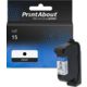 Huismerk HP 15 (C6615DE) Inktcartridge Zwart