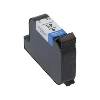 Huismerk HP 45 (51645AE) Inktcartridge Zwart