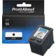 Huismerk HP 56 (C6656AE) Inktcartridge Zwart