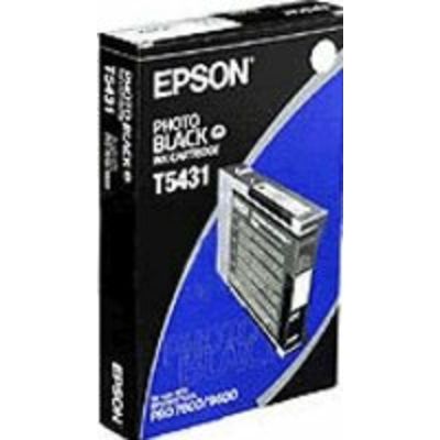 Epson T5431 (C13T543100) Inktcartridge Foto-zwart