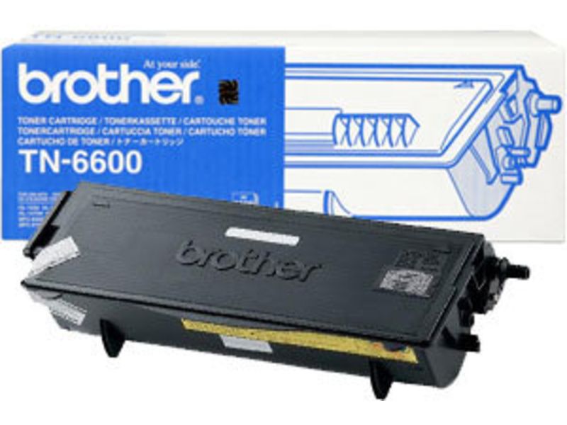 Cartouche de toner noire à haut rendement compatible Brother TN6600 Cartouche de toner noire à haut rendement compatible Brother TN6600