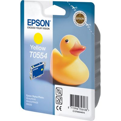 Epson T0554 (C13T055440) Inktcartridge Geel