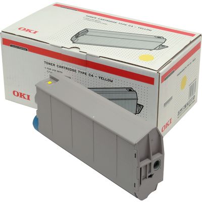 OKI 41963005 Toner Geel