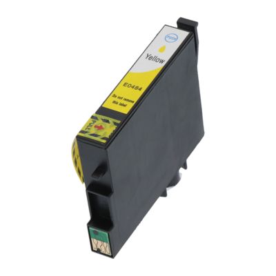 Huismerk Epson T0484 (C13T048440) Inktcartridge Geel