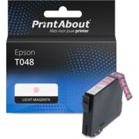 Huismerk Epson T0486 (C13T048640) Inktcartridge Licht-magenta
