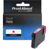 Huismerk Epson T055 (C13T055340) Inktcartridge Magenta