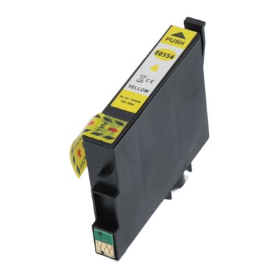 Huismerk Epson T055 (C13T055440) Inktcartridge Geel