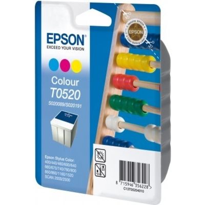 Epson T052 (C13T052040) Inktcartridge 3-kleuren