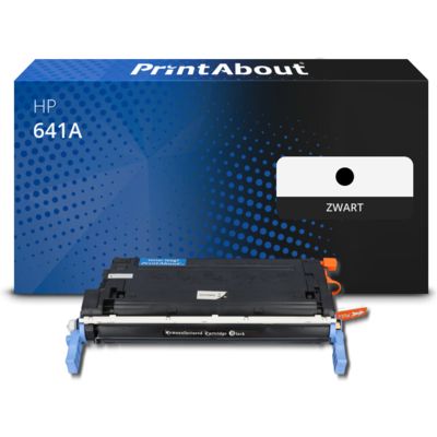 Huismerk HP 641A (C9720A) Toner Zwart