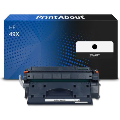 Huismerk HP 49X (Q5949X) Toner Zwart Hoge capaciteit