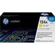 HP 124A (Q6002A) Toner Geel