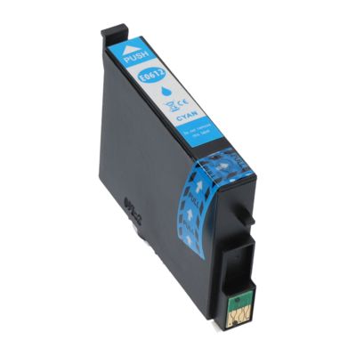 Huismerk Epson T061 (C13T061240) Inktcartridge Cyaan
