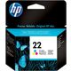 HP 22 (C9352AE) Inktcartridge 3-kleuren