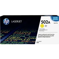 HP 502A (Q6472A) Toner Geel