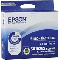 Epson S015262 Ribbon Zwart