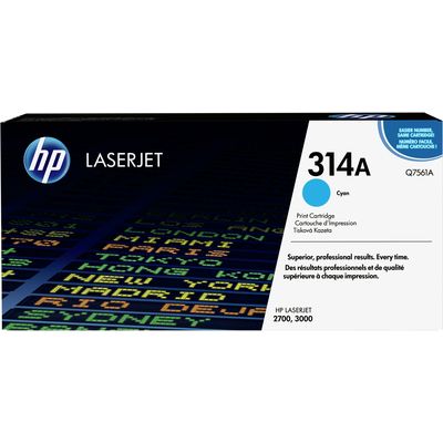 HP 314A (Q7561A) Toner Cyaan