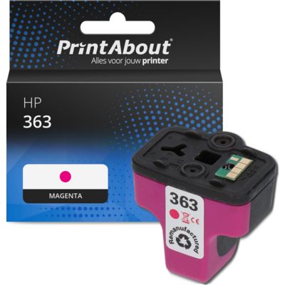 Huismerk HP 363 (C8772EE) Inktcartridge Magenta