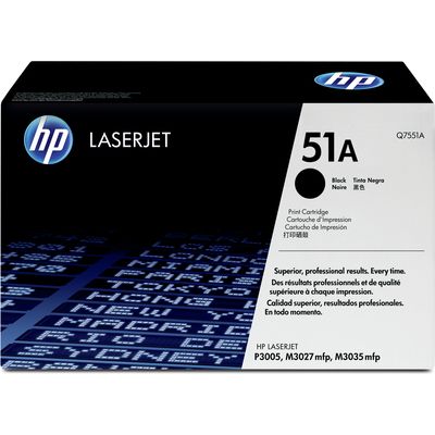 HP 51A (Q7551A) Toner Zwart
