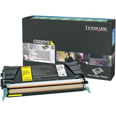 Lexmark C5220YS Toner Geel