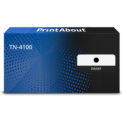 PrintAbout Huismerk vervangt Brother TN-4100 Toner Zwart