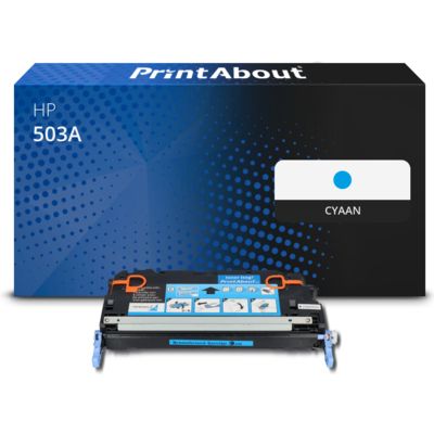 Huismerk HP 503A (Q7581A) Toner Cyaan