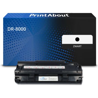 PrintAbout Huismerk vervangt Brother DR-8000 Drum Zwart