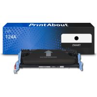 Huismerk HP 124A (Q6000A) Toner Zwart