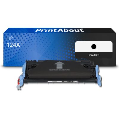Huismerk HP 124A (Q6000A) Toner Zwart