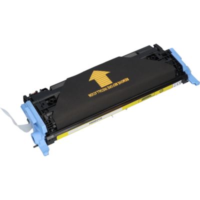 Huismerk HP 124A (Q6002A) Toner Geel