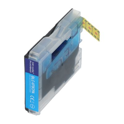 PrintAbout Huismerk vervangt Brother LC-1000C Inktcartridge Cyaan