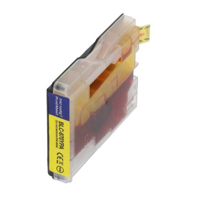 PrintAbout Huismerk vervangt Brother LC-1000Y Inktcartridge Geel