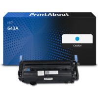 Huismerk HP 643A (Q5951A) Toner Cyaan