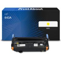Huismerk HP 643A (Q5952A) Toner Geel