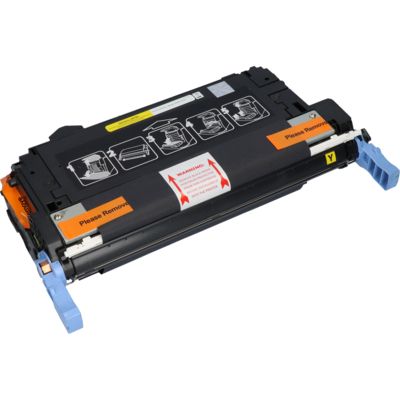 Huismerk HP 642A (CB402A) Toner Geel