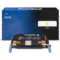 Huismerk HP 642A (CB402A) Toner Geel