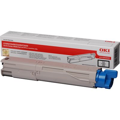 OKI 43459332 Toner Zwart