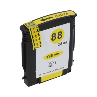 Huismerk HP 88XL (C9393AE) Inktcartridge Geel Hoge capaciteit