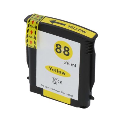 Huismerk HP 88XL (C9393AE) Inktcartridge Geel Hoge capaciteit